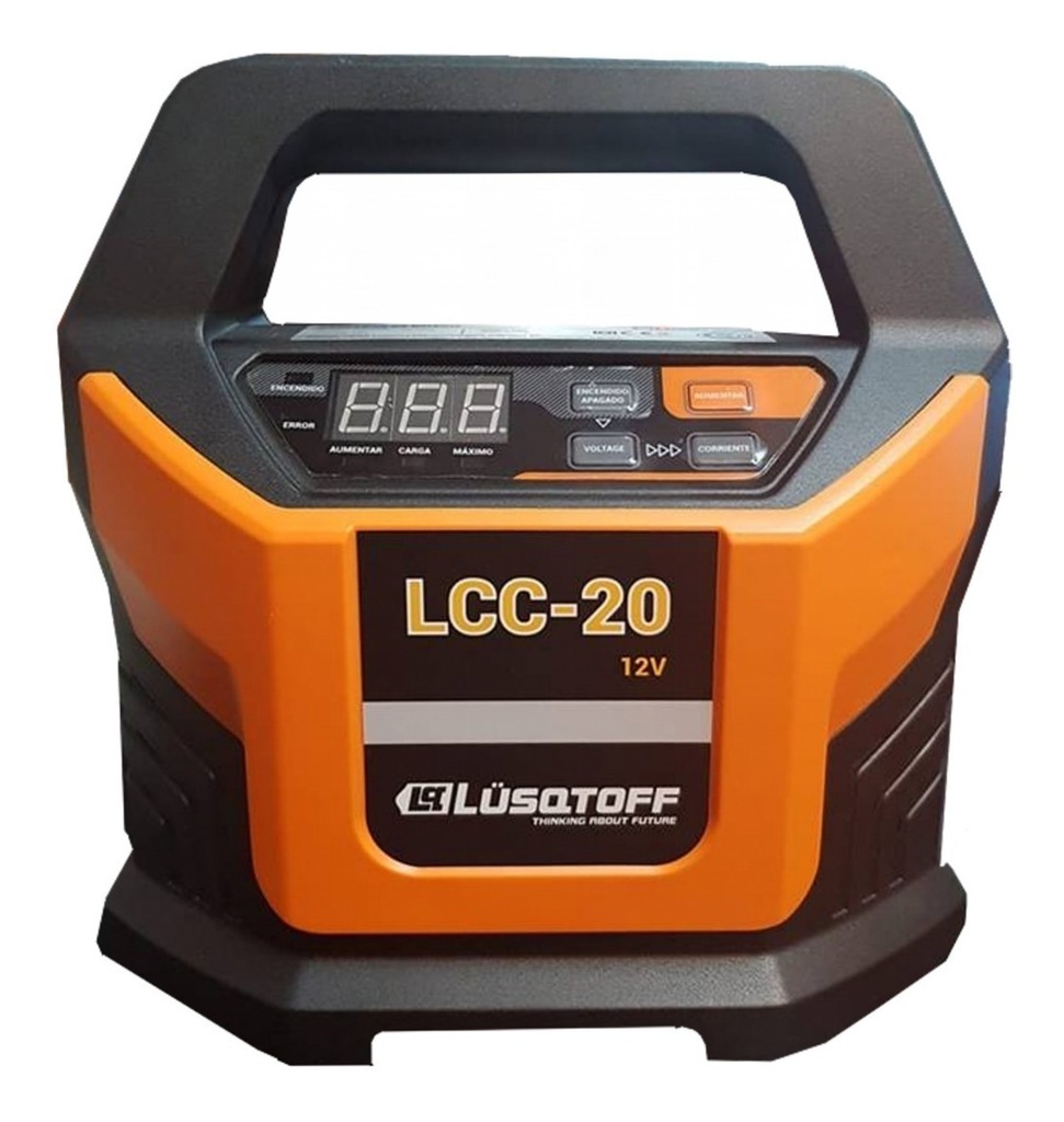 Cargador bateria  12V  20A c-pinza portat LUSQTOFF LCC-20 LCC-20 nº