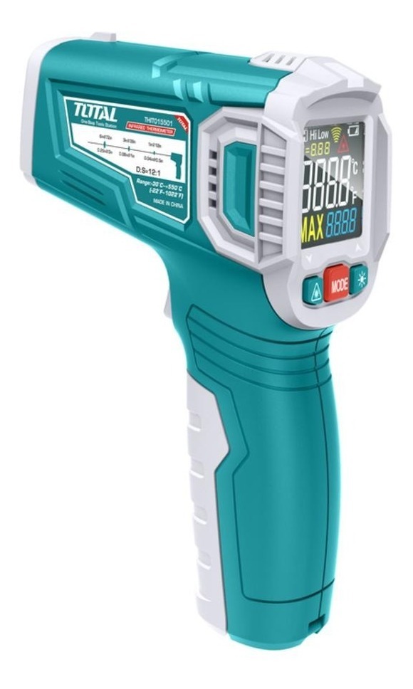 Pirometro digit -30º/+ 550ºC laser infrar TOTAL THIT015501 XTS0T000O nº