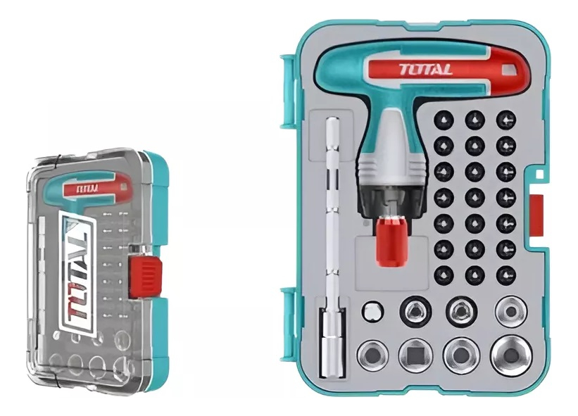 Destornilladores Jgo  24p plan-Phil-Torx TOTAL TACSD30186 XDK001810 Jueg