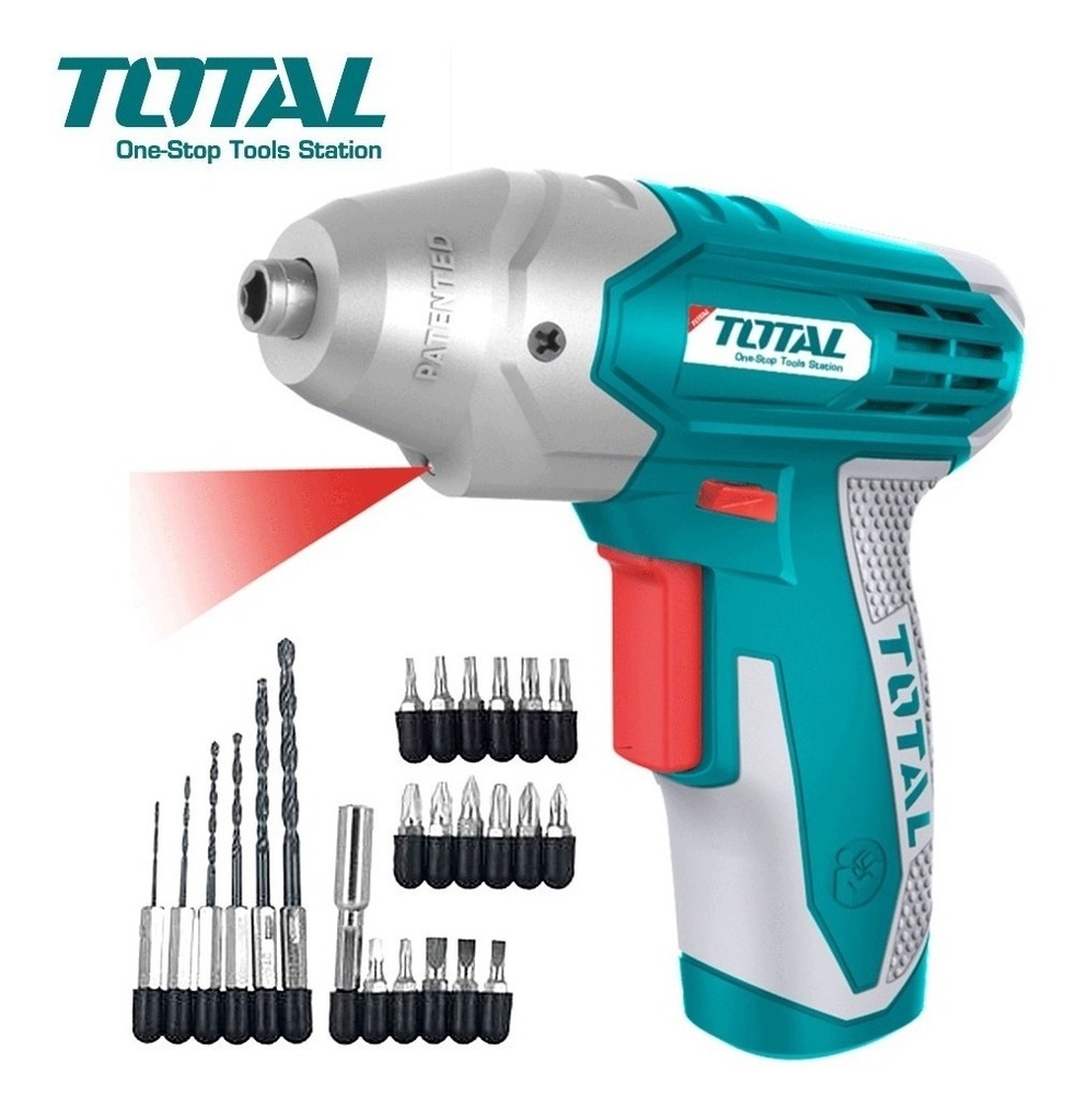 Atornillador a bater  4,0V  180rpm TOTAL TSDLI0401 VAT00400M nº