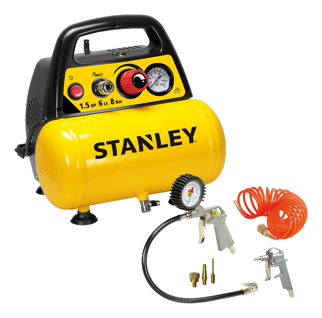 Compresor   1,5HP 220V   6L  c-kit C6BB304STC071 STANLEY n°