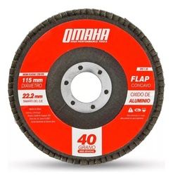 [FXI1] Disco flap D115  d22  Gr 40 OA OMAHA Disco Flap DFA4540 nº