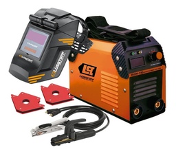 [RNQ4] Soldadora Inverter   120A 220V @60% + 2 escuadras + maletín MEGAIRON140-9 LUSQTOFF
