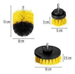 [28152] Juego de 3 cepillos para taladro 28152 TRUPER n°